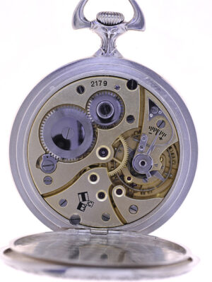 Chronometer School Watch Technicum Silver 1940s