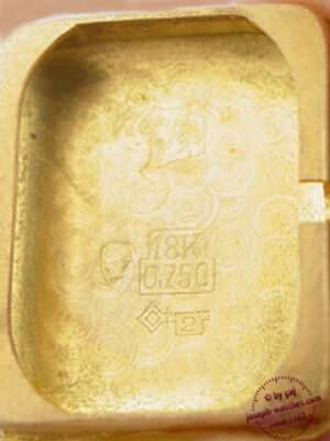 Ulysse Nardin Ladies NOS 18 k Yellow Gold 1950s