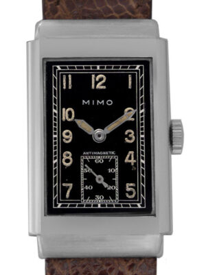 Mimo Hooded Lugs Stainless Steel 1930s