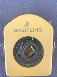 Breitling for Rattrappante Leather NOS 1960s