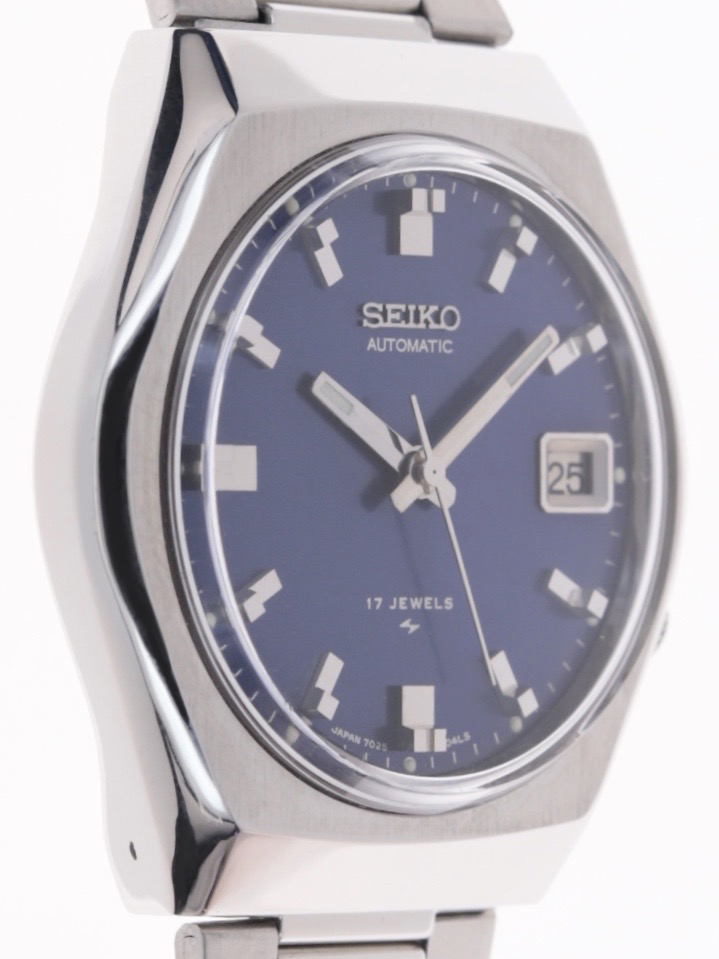 Seiko Automatic NOS Stainless Steel 1970s - Gisbert A. Joseph Watches