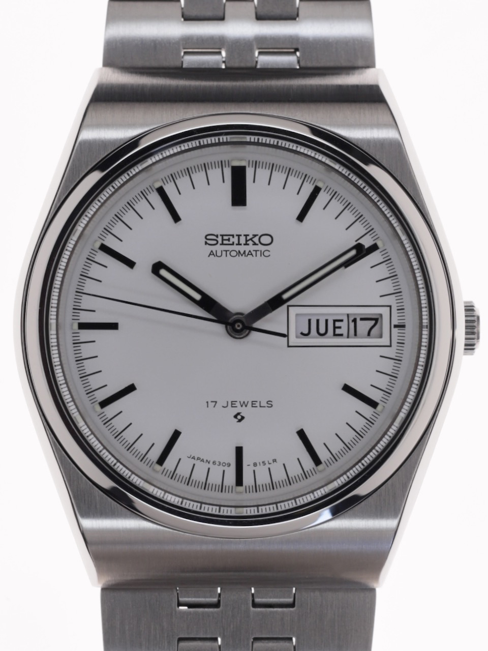Seiko Automatic NOS Stainless Steel 1970s - Gisbert A. Joseph Watches
