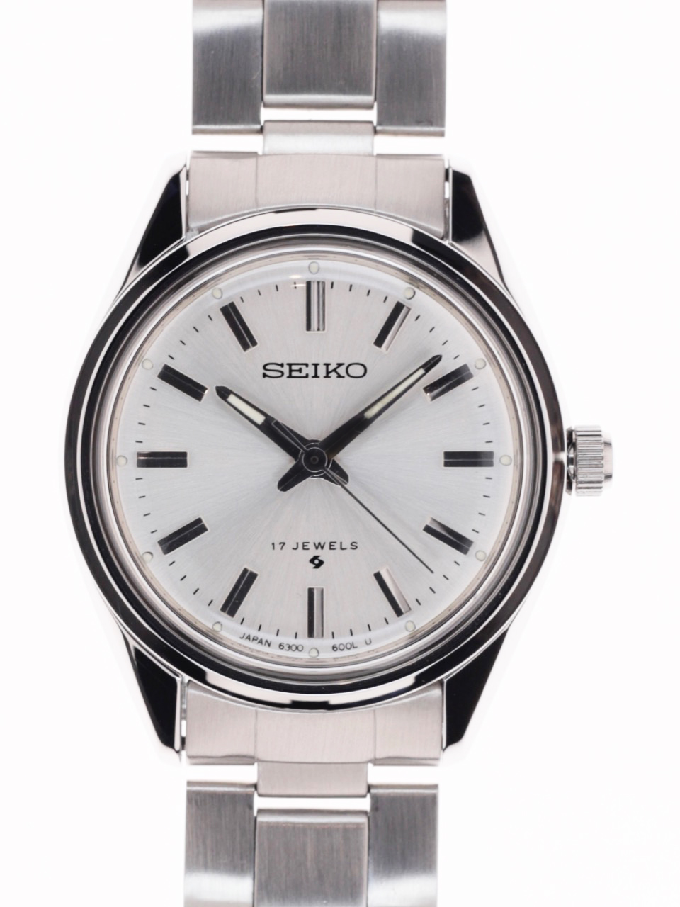 Seiko 3/4 size NOS Stainless Steel 1970s - Gisbert A. Joseph Watches