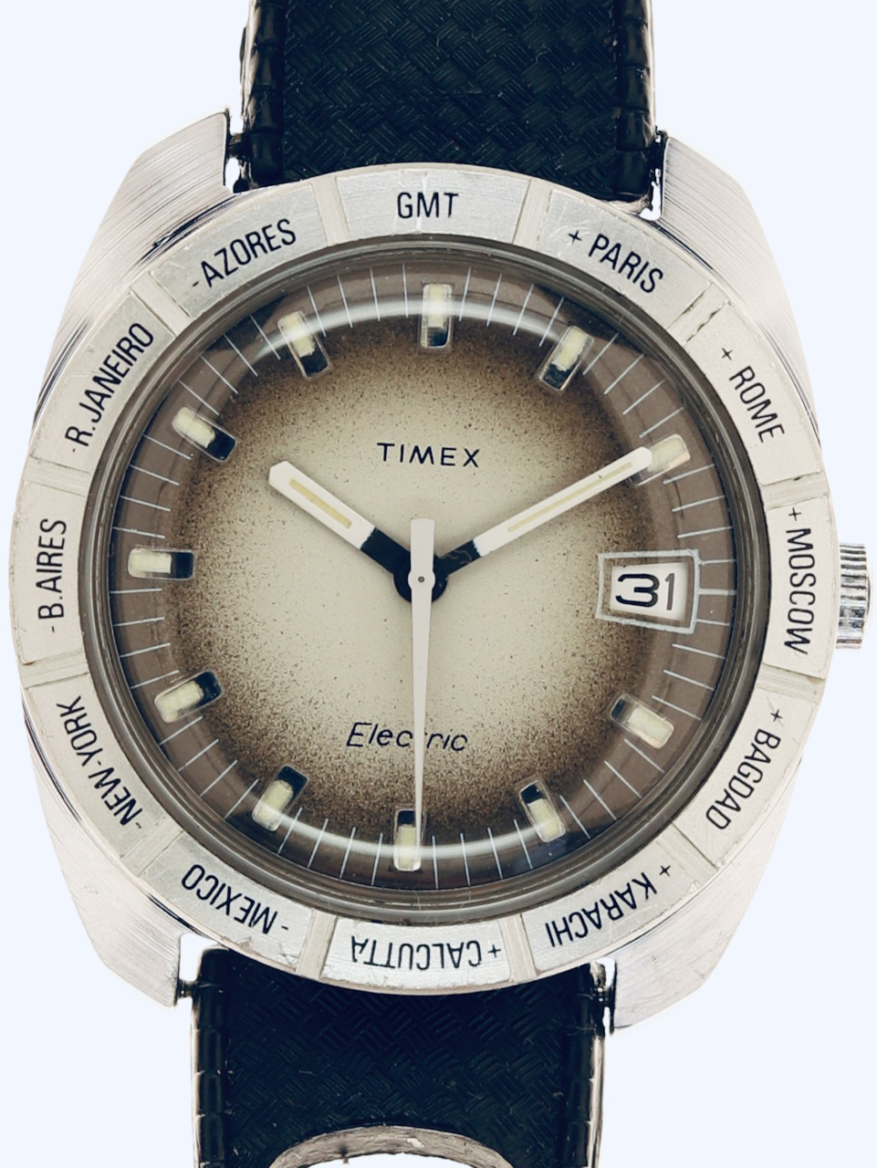 Timex Electric Metal/Steel 1970s - Gisbert A. Joseph Watches