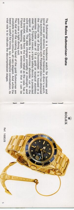 Rolex Submariner 1975 1970s
