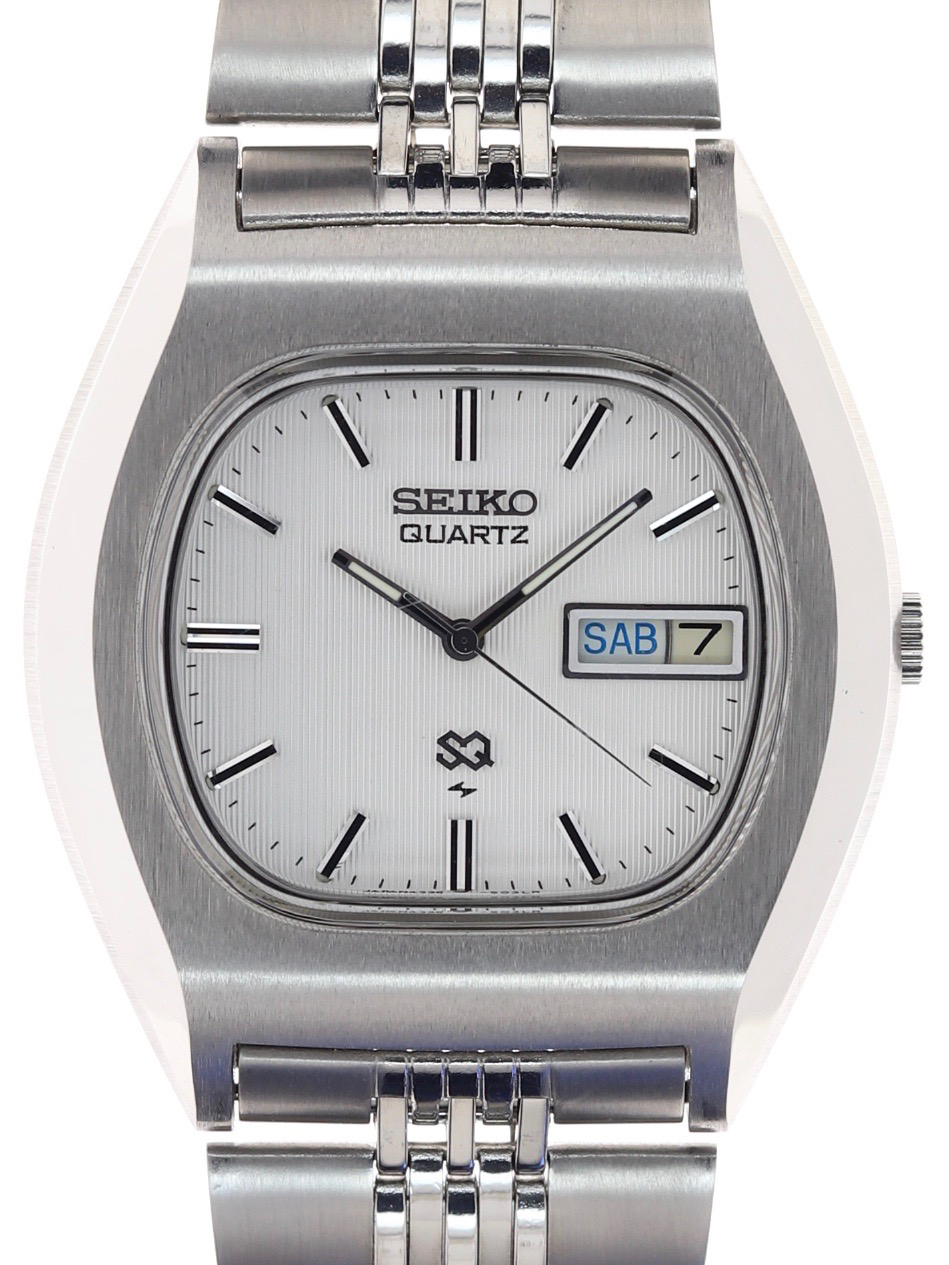 Seiko SQ NOS Stainless Steel 1970s Gisbert Joseph Watches