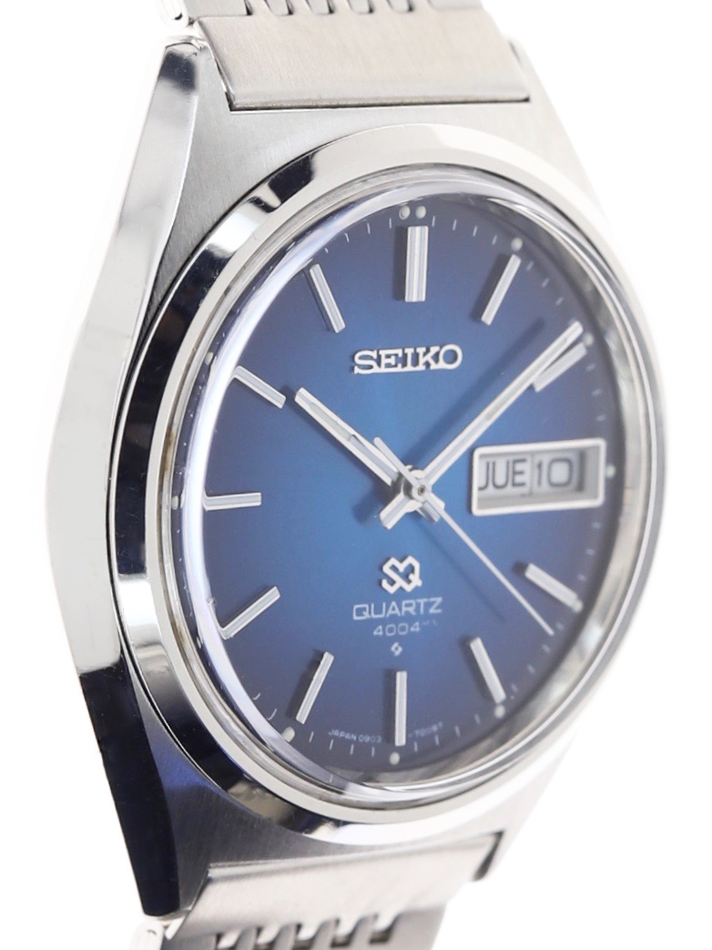 Seiko SQ 4004 NOS Stainless Steel 1970s - Gisbert A. Joseph Watches
