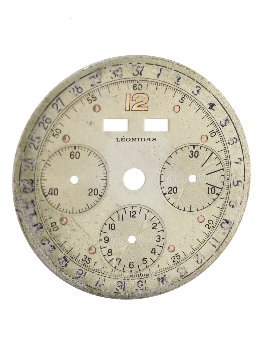 Leonidas Valoux 72 c Chronograph 1960s - Gisbert A. Joseph Watches