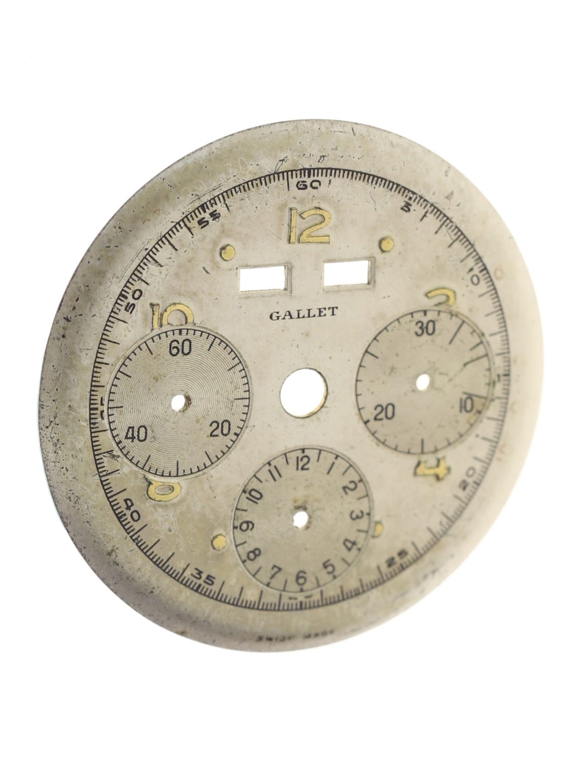 Gallet Valjoux 72 c Chronograph 1960s - Gisbert A. Joseph Watches