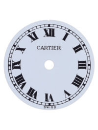 Cartier Vendome white roman 1990s