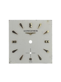 Longines applied Indexes Rectangular 1950s