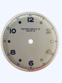 Record Watch Co. NOS Dial Sweep Second 1950s