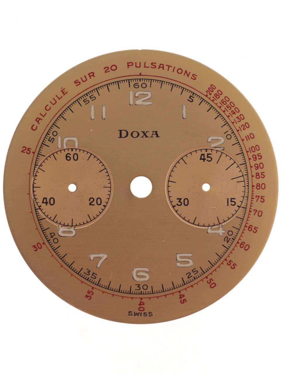 Doxa Landeron 51 Pulsation 1950s