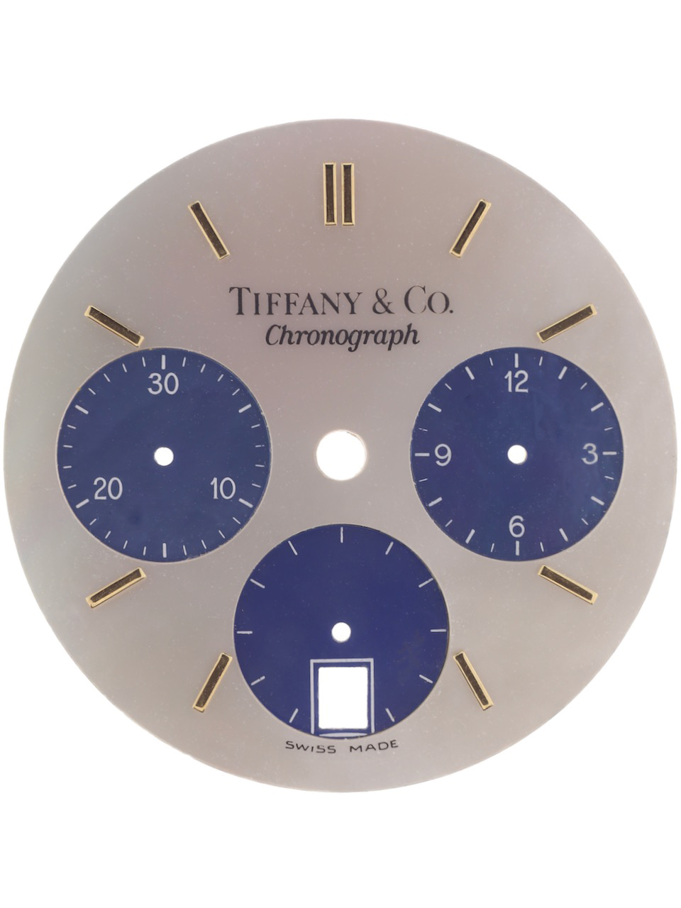 Tiffany Co. Chronograph Mother of Pearl 2000s