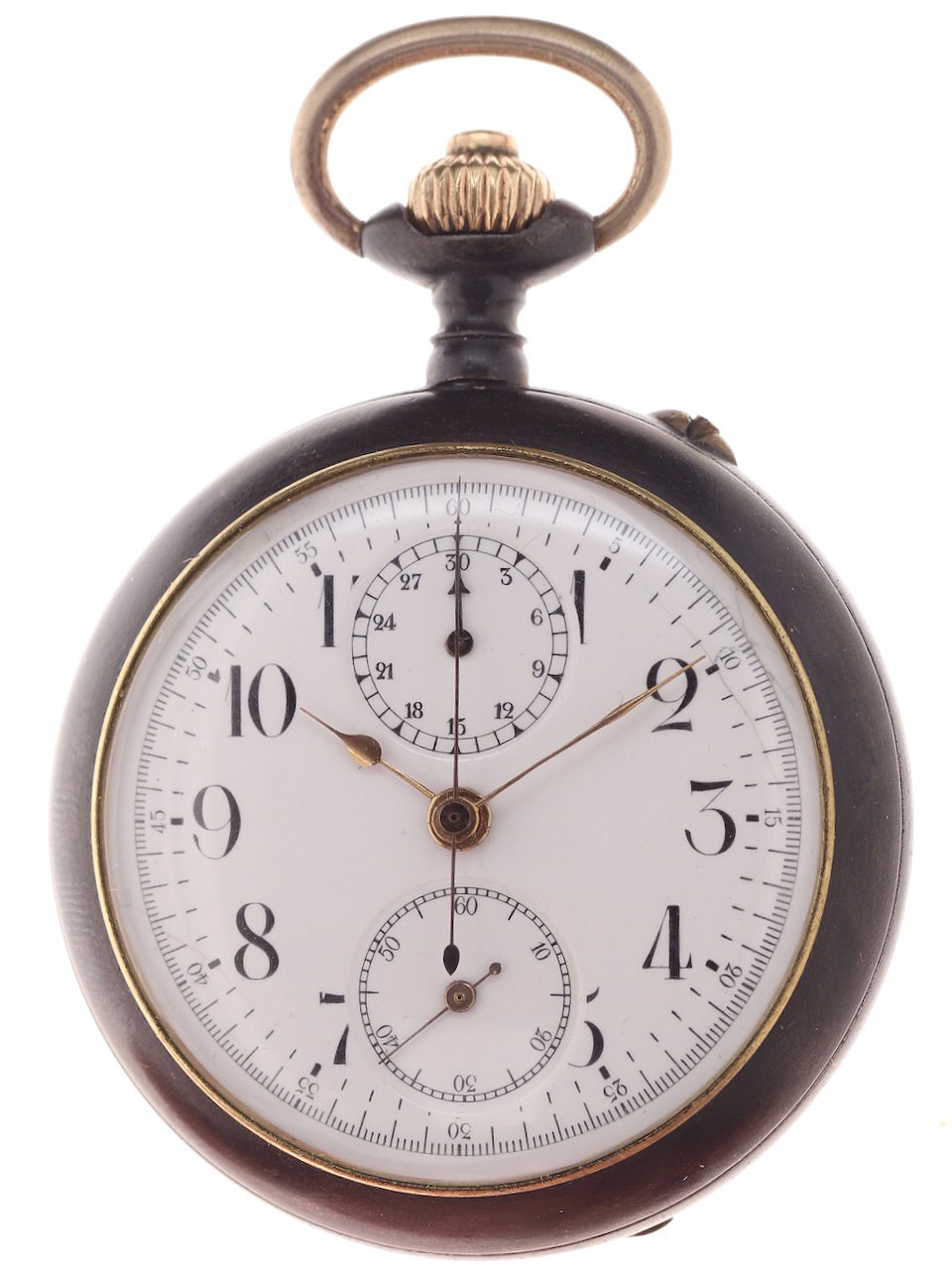 Swiss Chronograph Gunmetal 1900s