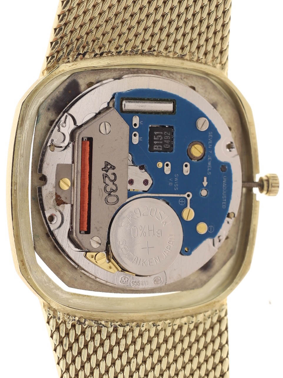 Joseph Yellow Watches 1980s - A. 14 Quartz Dress Gold Gisbert Dugena k