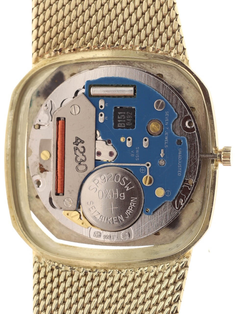 Dugena Quartz Dress 14 k Gisbert - A. Gold Joseph Yellow Watches 1980s